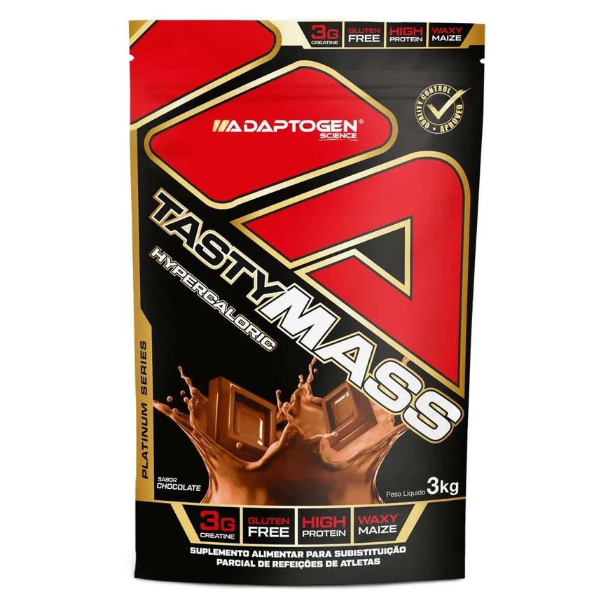 Hipercalórico Adaptogen Science Tasty Mass Platinum Series Chocolate 3kg