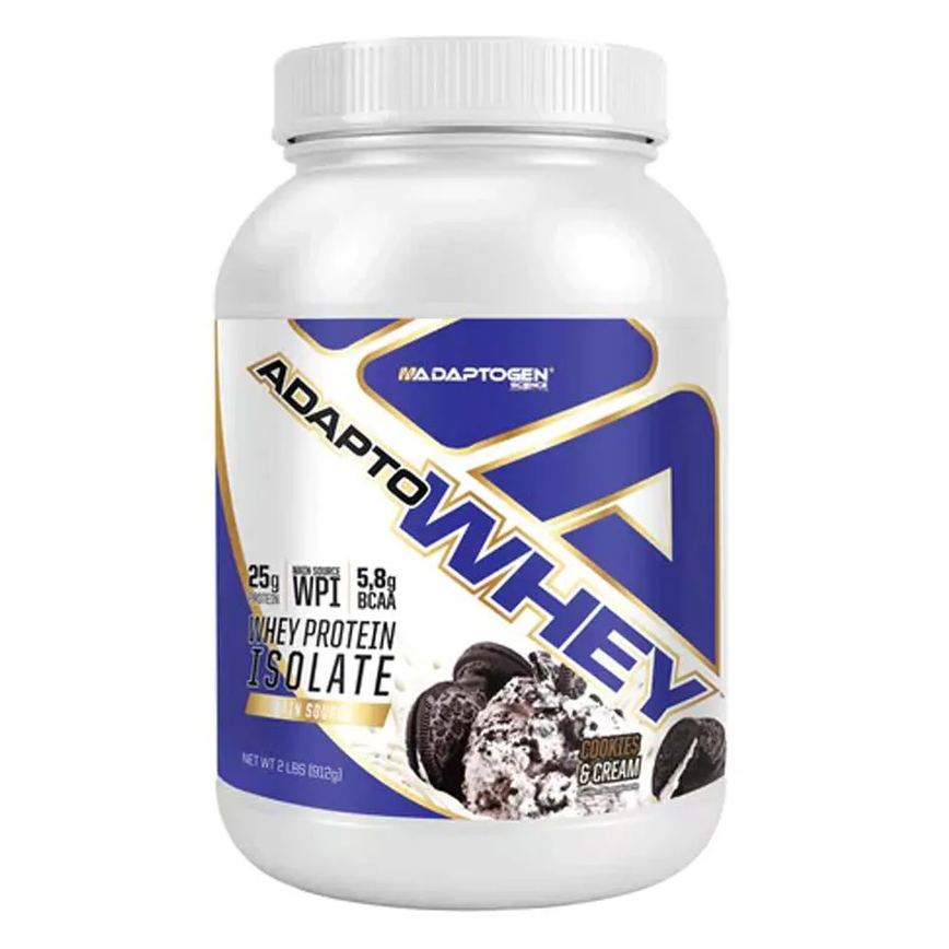 Adapto Whey (912g) - Sabor: Cookies e Cream (900g)