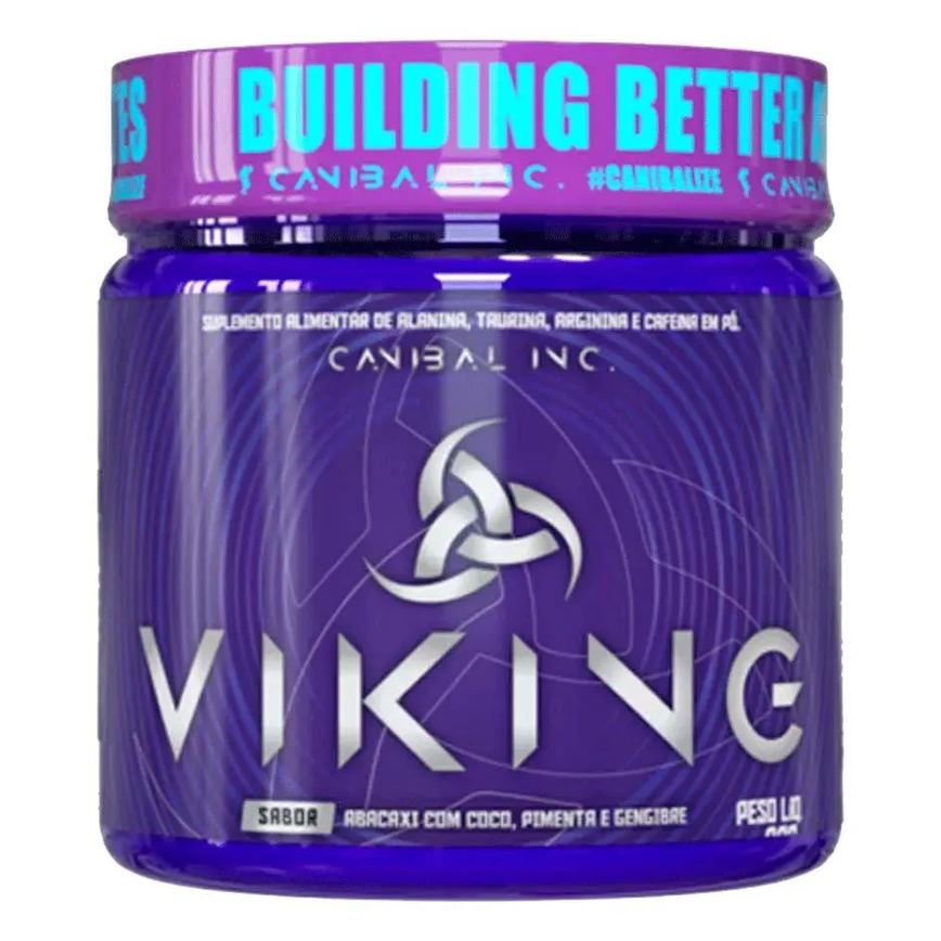 Pré-treino Canibal Inc Viking Abacaxi com Coco 300g