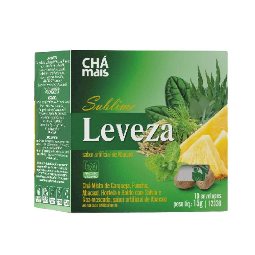 Chá Misto Sublime Leveza 10 Sachês - Chá Mais