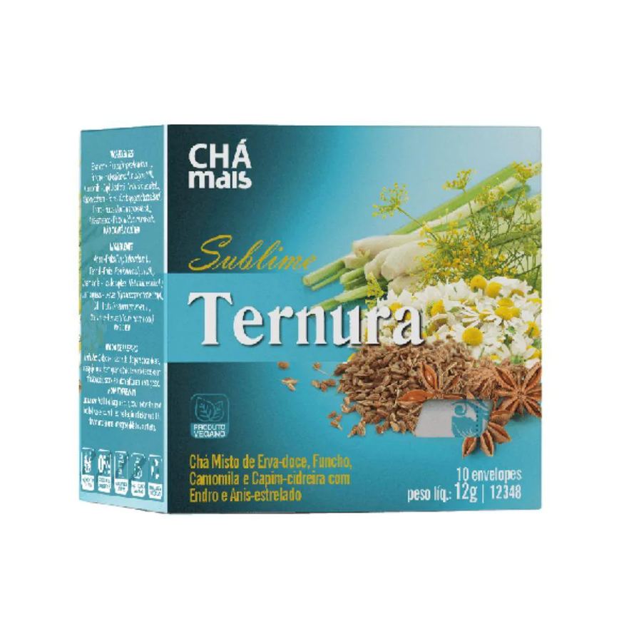 Chá Misto Sublime Ternura 10 Sachês - Chá Mais