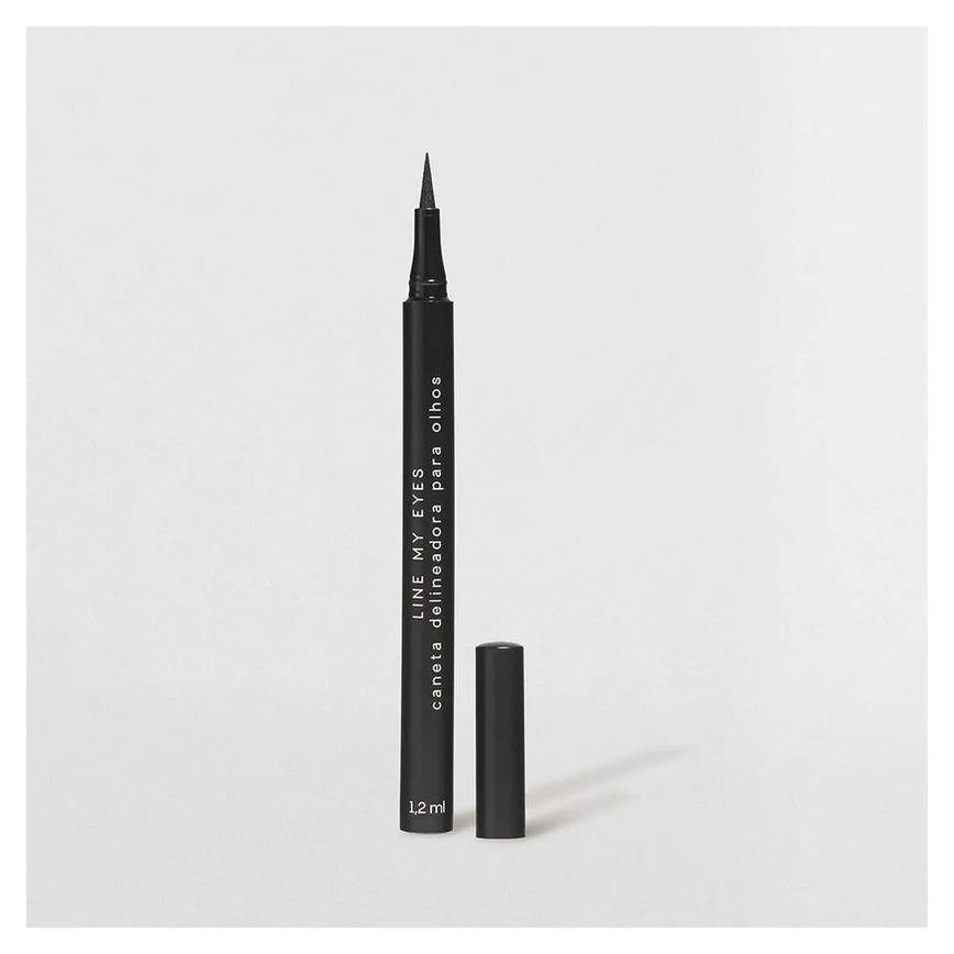 Caneta Delineadora Preta - Line My Eyes Océane Edition 1.2ml