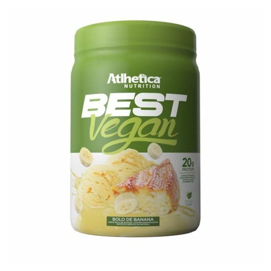 Proteína em Pó Athletica Nutrition Best Vegan Bolo de Banana 500g