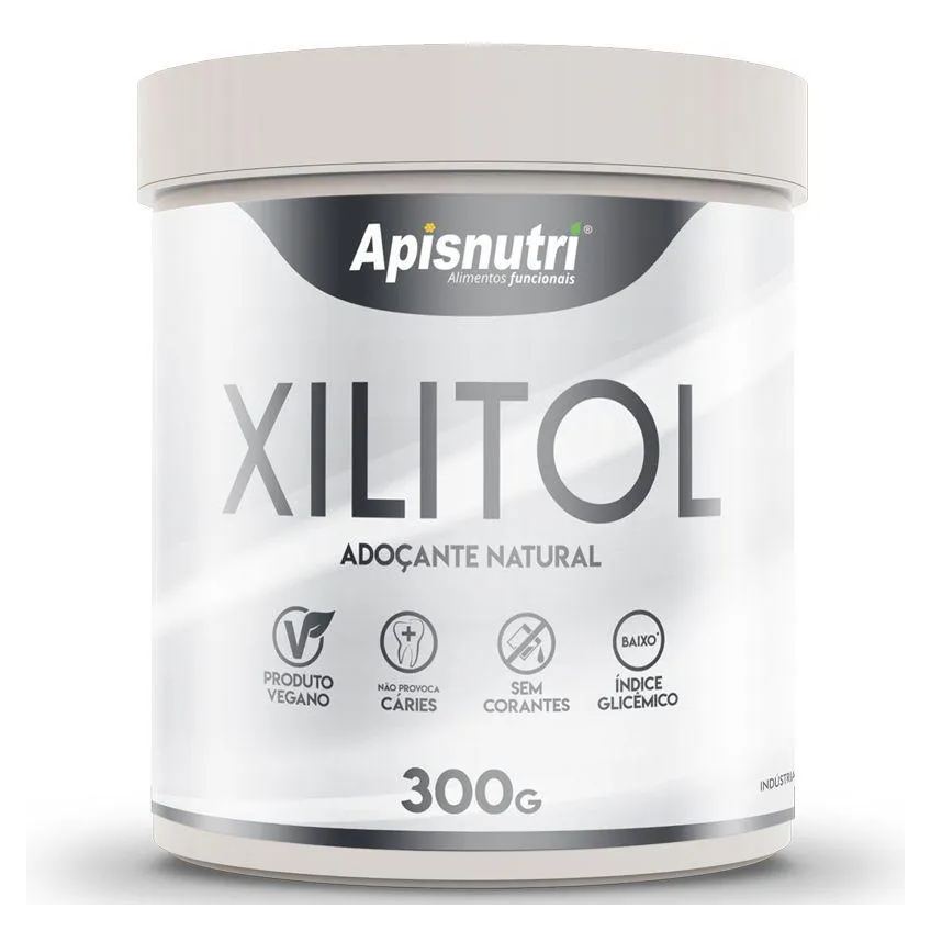 Adoçante Natural Apisnutri Xilitol 300g