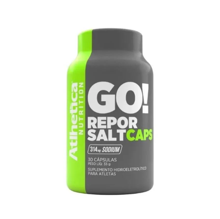 Repositor Hidroeletrolítico Atlhetica Nutrition Repor Salt cápsulas 30 cápsulas