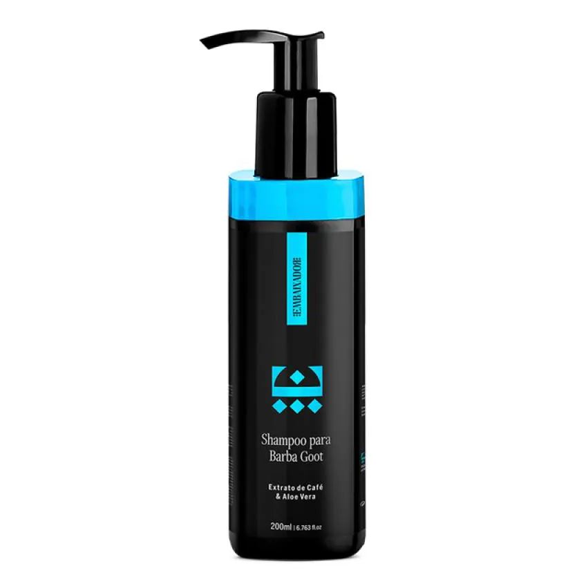 Kit Barba Goot - Óleo + Balm + Shampoo Barba Embaixador 200ml