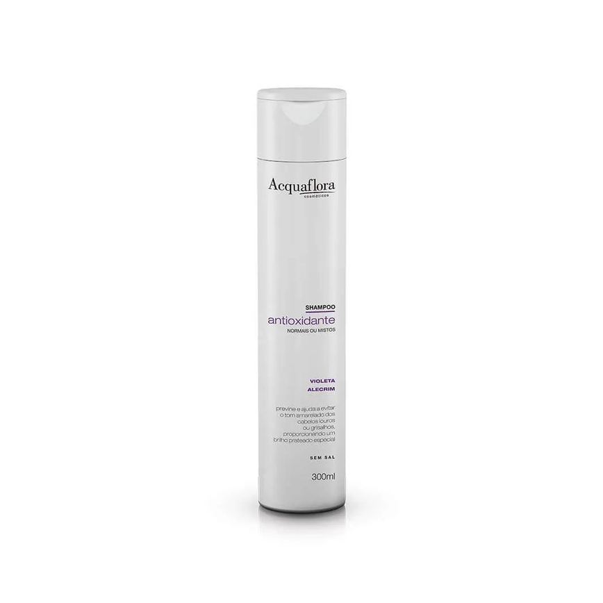 Shampoo Acquaflora Antioxidante Normal Ou Mistos 300ml