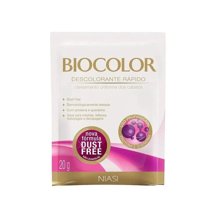 Pó Descolorante Biocolor Queratina 20g