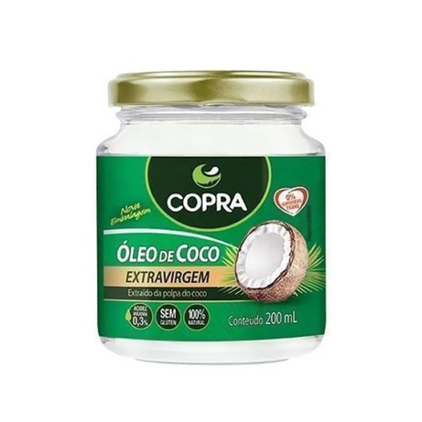 Óleo de Coco Extravirgem 200ml - Copra