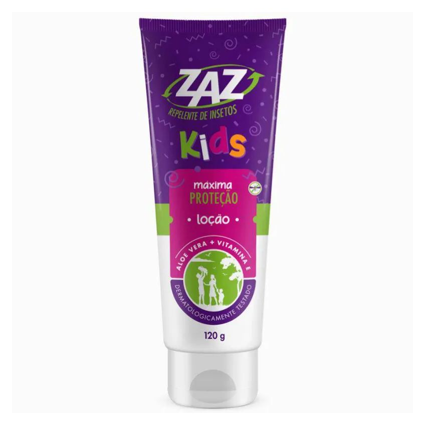 Repelente de Insetos Kids Loção 120g - Zaz