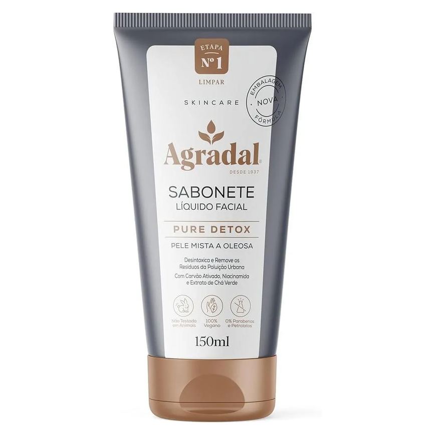 Agradal Sabonete Facial Pure Detox 150ml