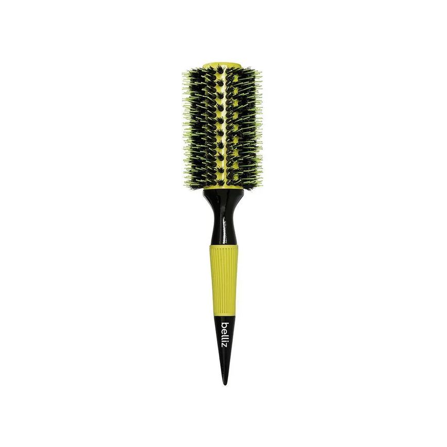 Escova de Madeira Premium Color Cerâmica 33MM Belliz - 482