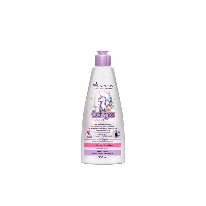 Ativador de Cachos Arvensis Cachinhos Naturais Cabelos Ondulados e Cacheados - 300ML