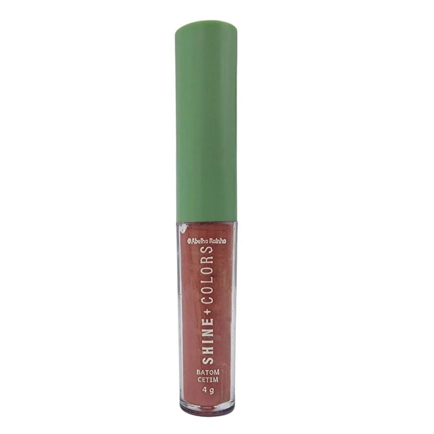 Batom Cetim Magia Fps 15 Shine Colors Abelha Rainha 4g