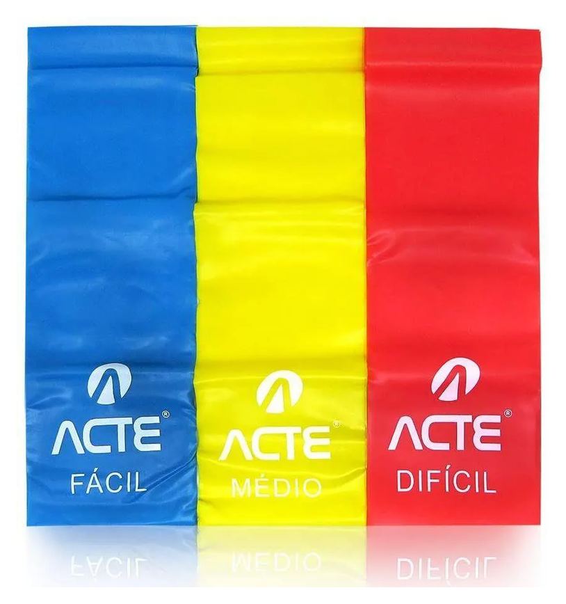 Kit com 3 Faixas - Látex Band - Padrão: Único