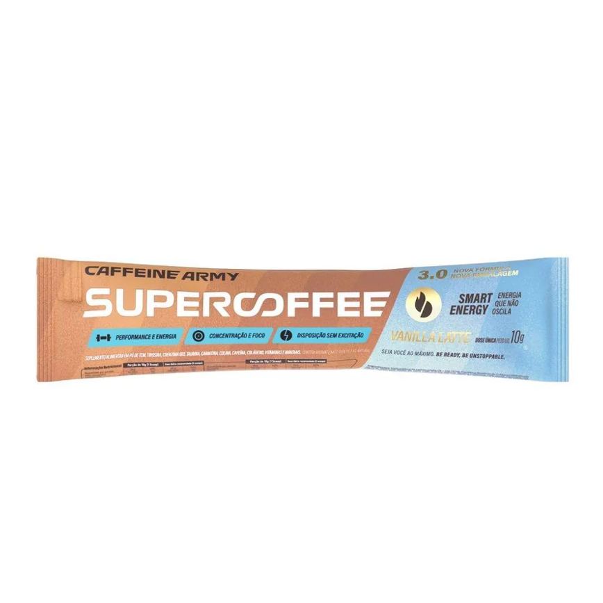 Supercoffee 3.0 To Go Sachê (10g) - Sabor: Vanilla Latte