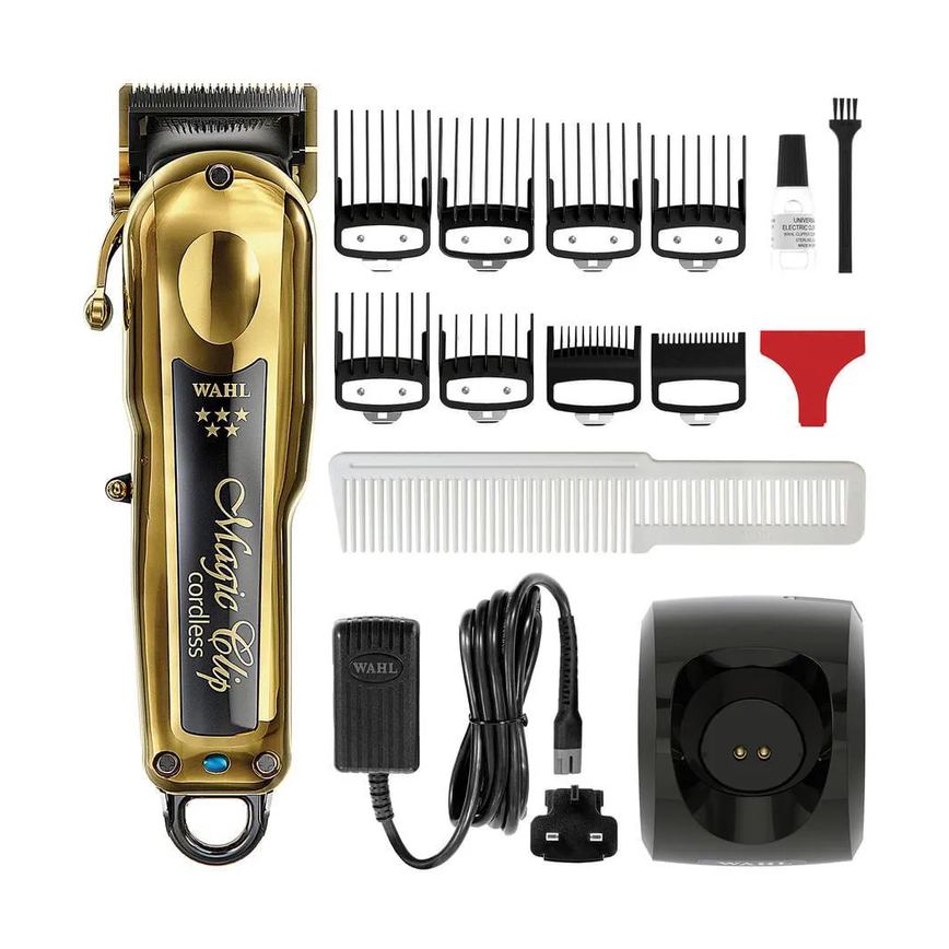 Maquina de Cortar o Cabelo Magic Clip Cordless Gold Wahl