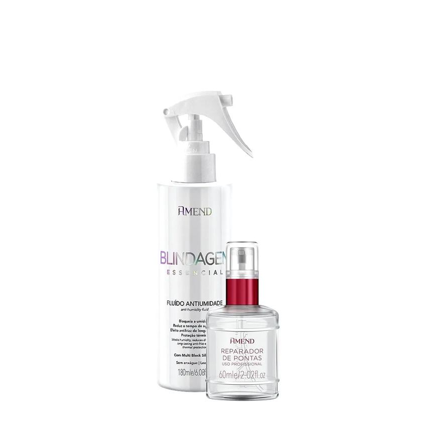 Kit Amend Classics Uso Profissional Reparador de Pontas e Fluído Antiumidade (2 Produtos)