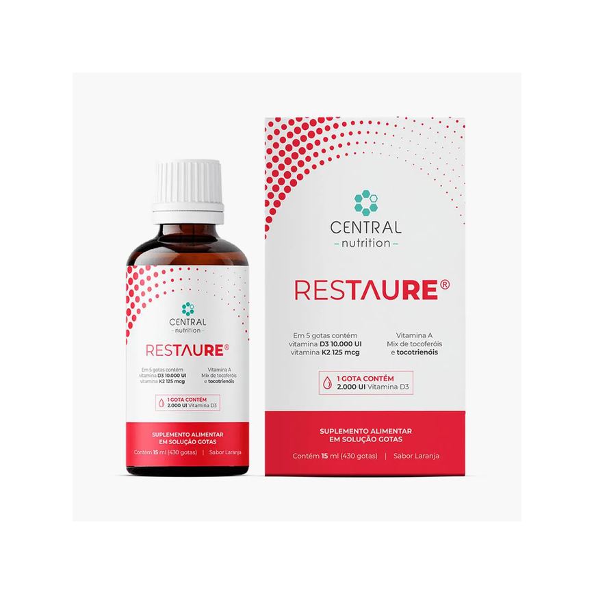 Restaure 430 Gotas Vitaminas A D E E K Central Nutrition