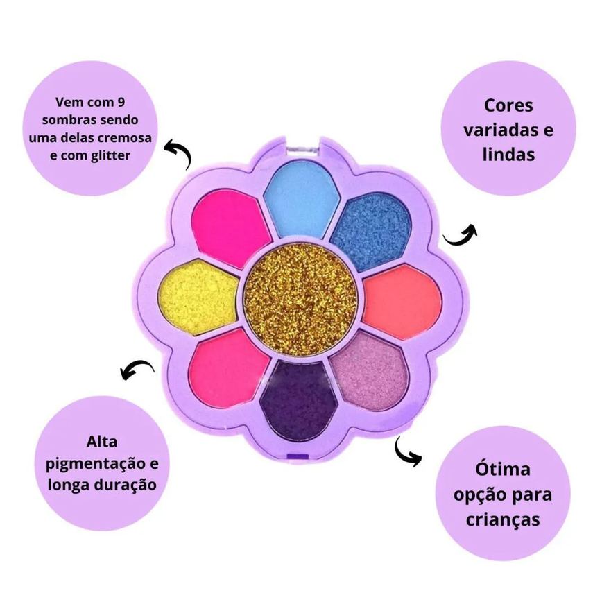 Paleta de Sombras Jasmyne Tropical Teen Tucano A 10g