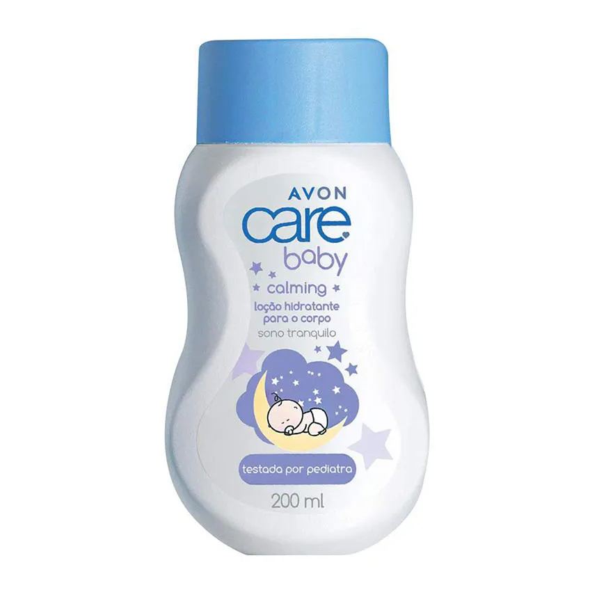 Avon Care Baby Calming Sabonete Liquido Cabeça Aos Pés 200ml