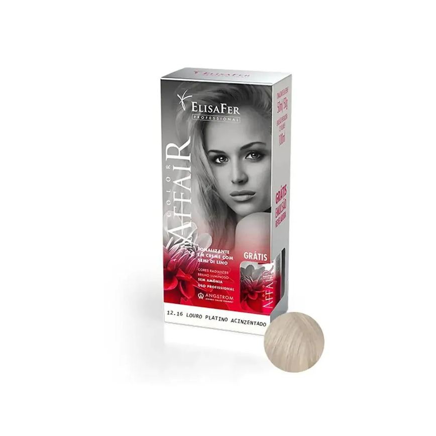 Tonalizante Color Affair 12.16 Louro Platino Acinzentado