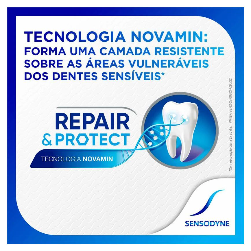 Creme Dental Sensodyne Repair & Protect 100g 2 unidades