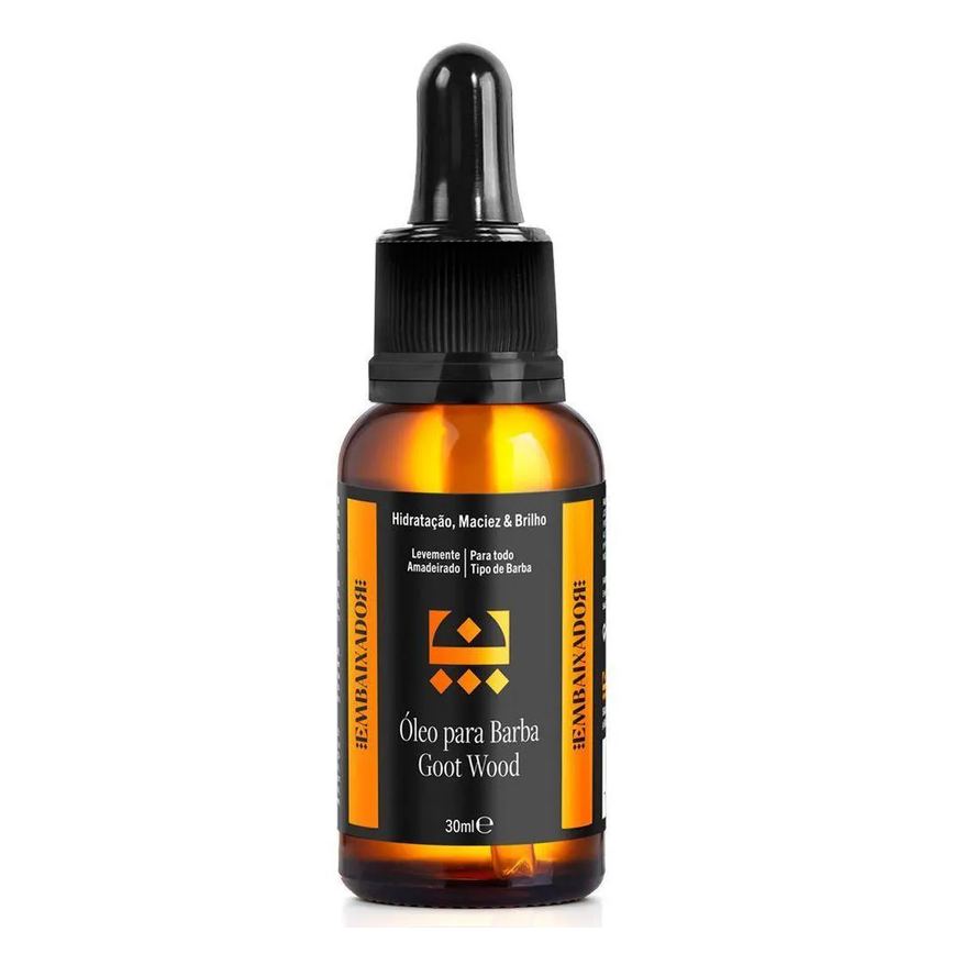 Kit 01 Óleo para Barba Goot Wood + 01 Balm Goot Wood Embaixador 120ml