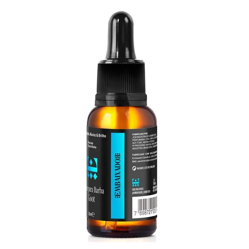 Kit 01 Óleo para Barba Goot + Balm Goot Embaixador 120ml