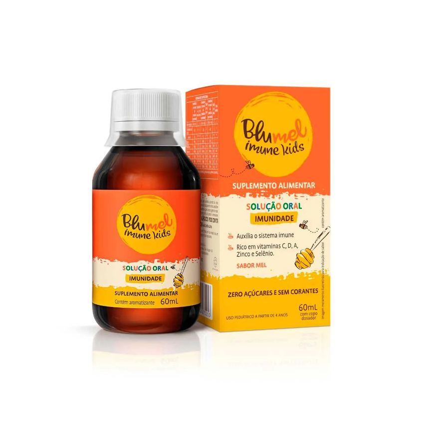 Polivitamínico Blumel Imune KIds Infantil 60ml
