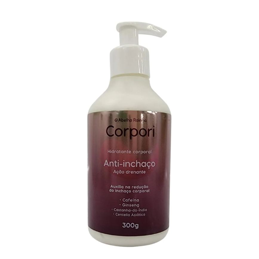 Hidratante Corporal Anti Inchaço Ação Drenante Corpori Abelha Rainha 300g
