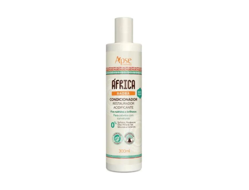 Condicionador Apse Restaurador Acidificante Baobá África 300ml