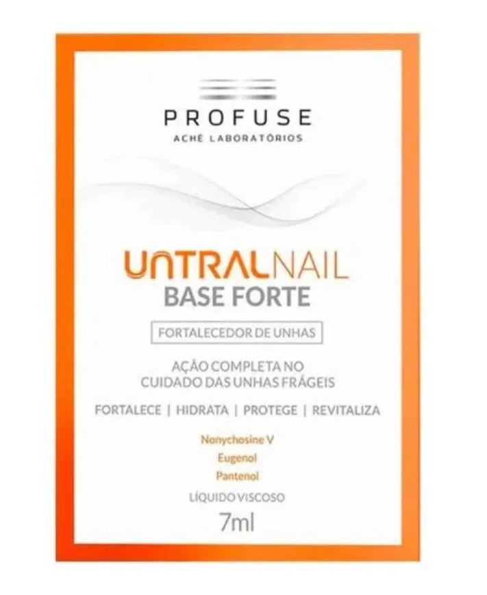 Untralnail Base Forte Fortalecedor de Unhas Profuse 7Ml