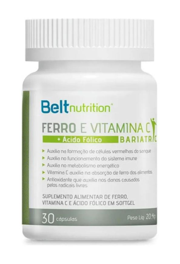 Belt Ferro Bariatric - Vitamina C + Ácido Fólico