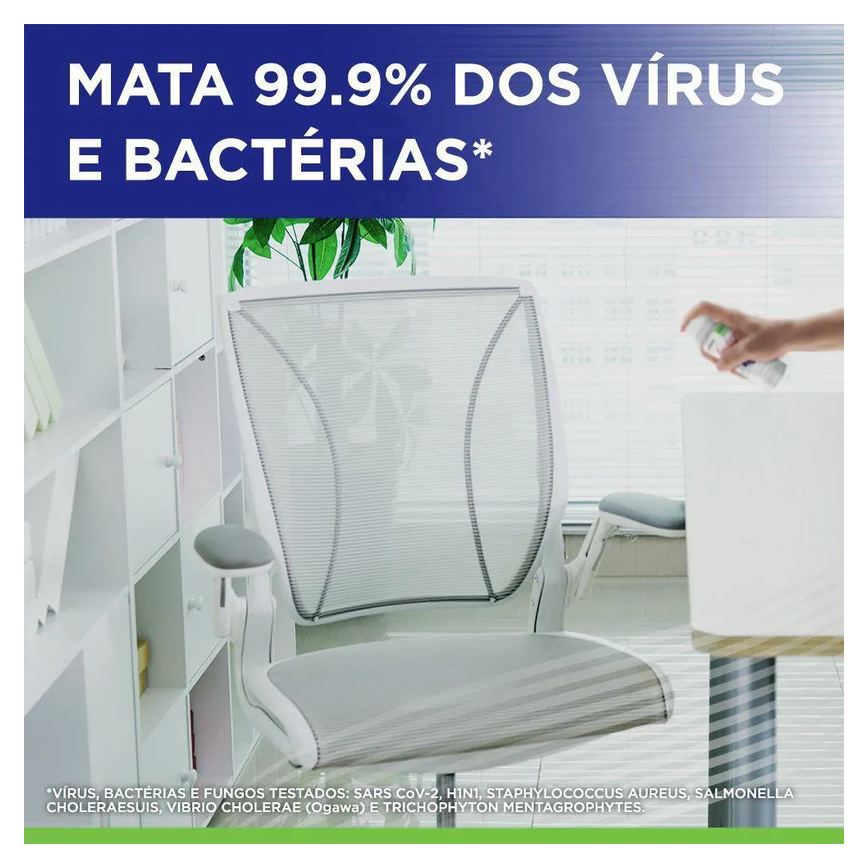 Desinfetante Aerossol Superfícies para Uso Geral Original Lysoform Frasco 55ml