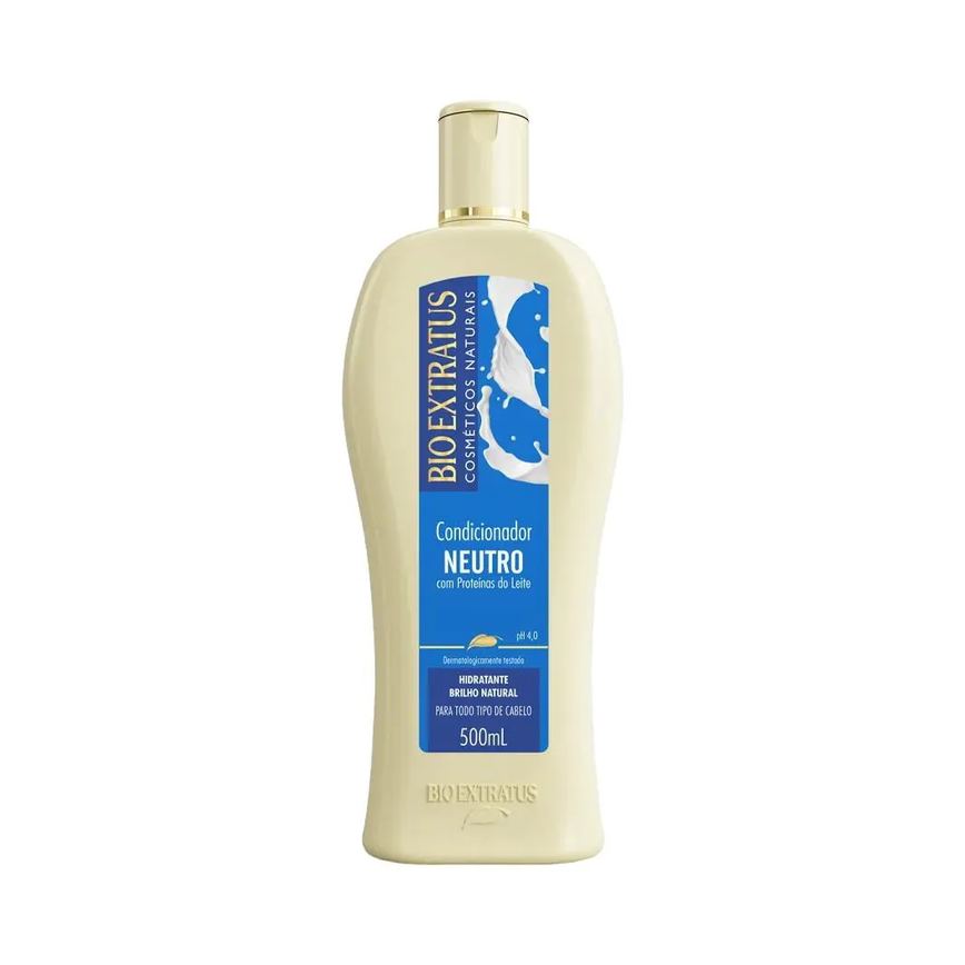 Condicionador Brilho Natural Neutro 500 Ml Bio Extratus