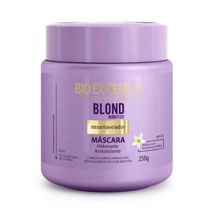 Mascara Desamarelador Blond Bioreflex 250 Ml Bio Extratus
