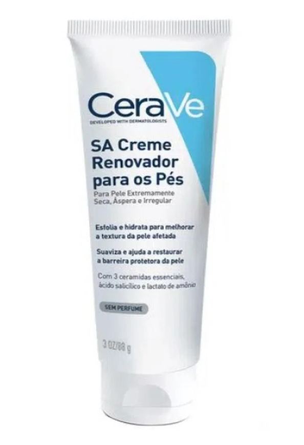 CeraVe SA Creme Renovador para os Pés 88G