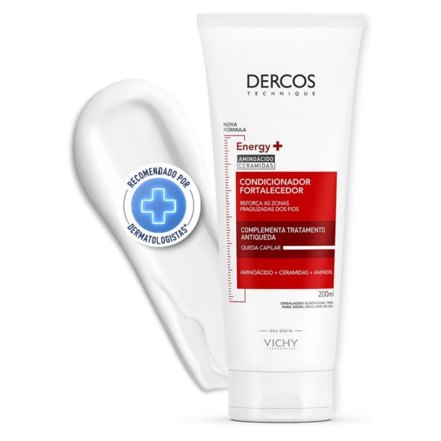 Condicionador Vichy Dercos Energy+ Fortalecedor 200ml