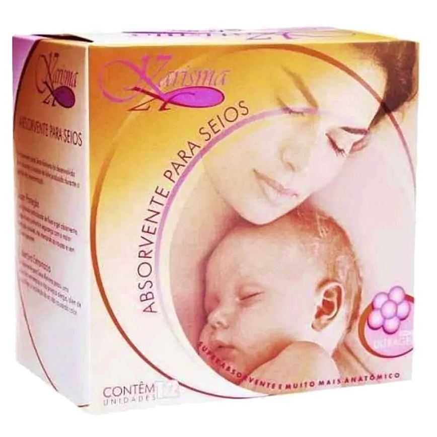 Absorvente para Seios Karisma com Ultragel - 12 unidades