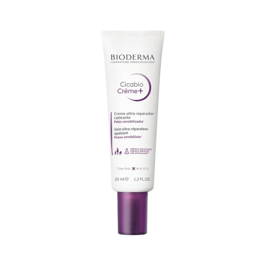 Creme Facial Bioderma Cicabio Creme+ Ultra Reparador Calmante 20ml
