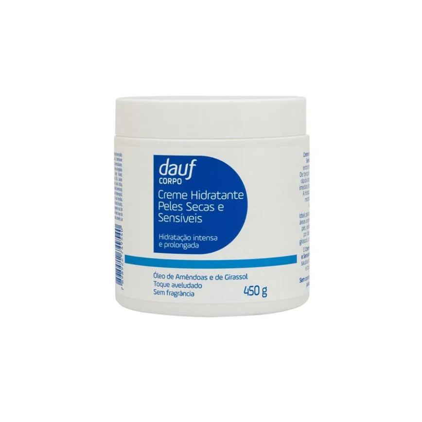 Creme Hidratante Corporal Dauf Pele Seca E Sensível 450g