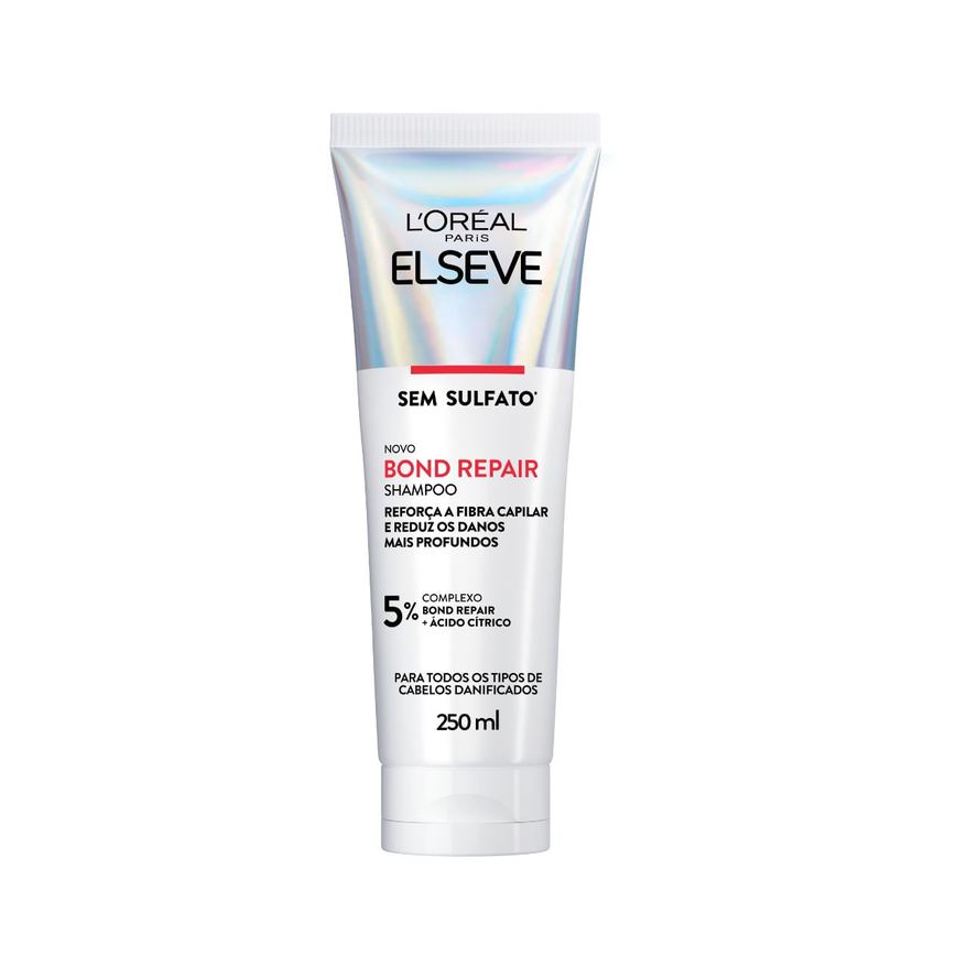 Shampoo Elseve Bond Repair Ácido Cítrico 250ml