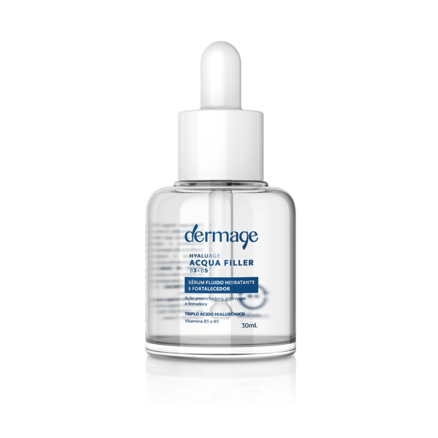 Sérum Fluido Hidratante E Fortalecedor Hyaluage Acqua Filler B3 + B5 30ml