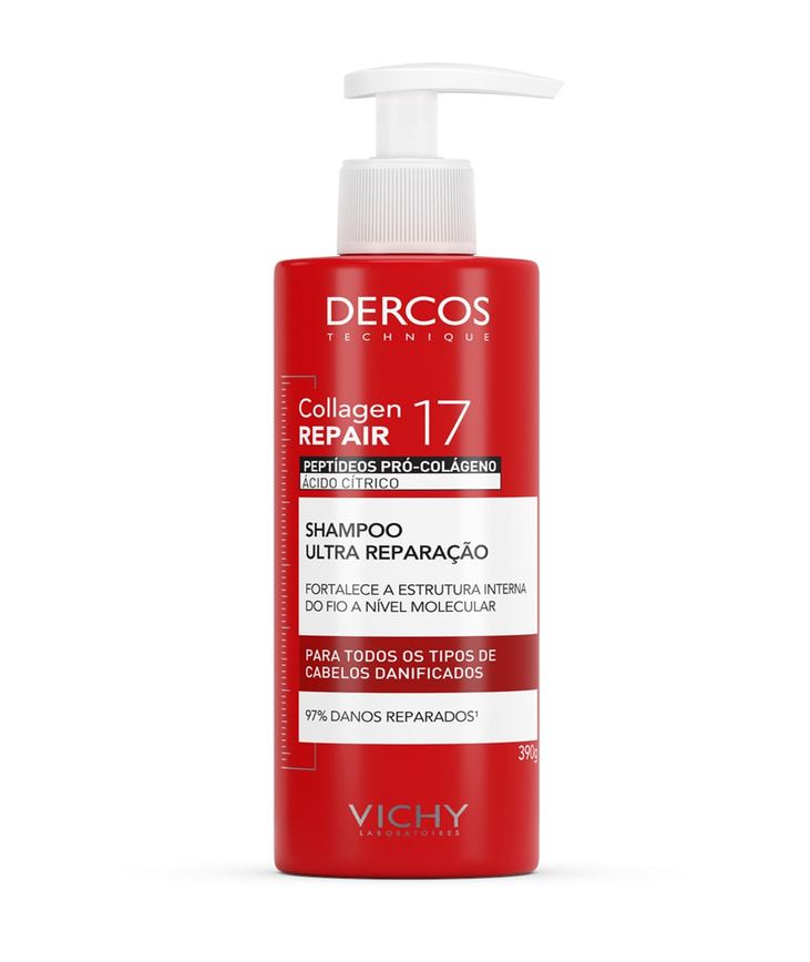 Shampoo Vichy Dercos Collagen Repair 17 390ml