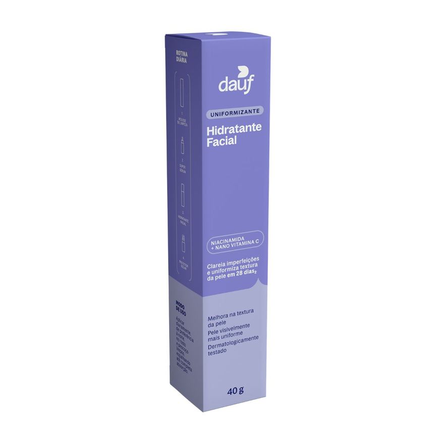 Hidratante Dauf Diurno Clareador Facial 40g