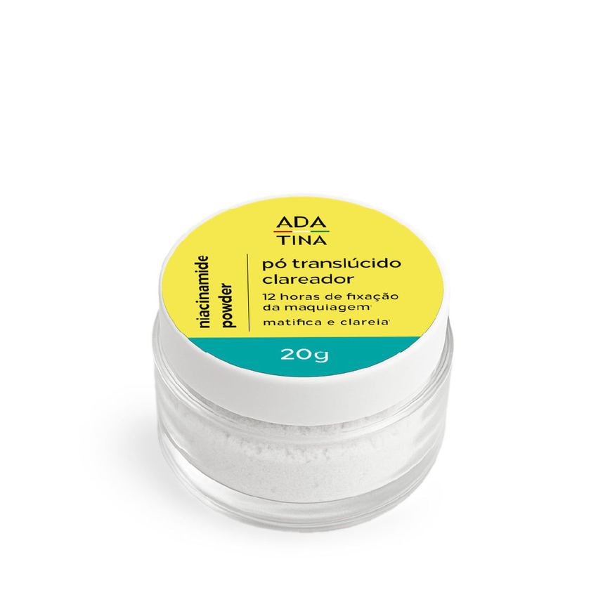 Niacinamide Powder Ada Tina Pó Clareador Efeito Matte 20g