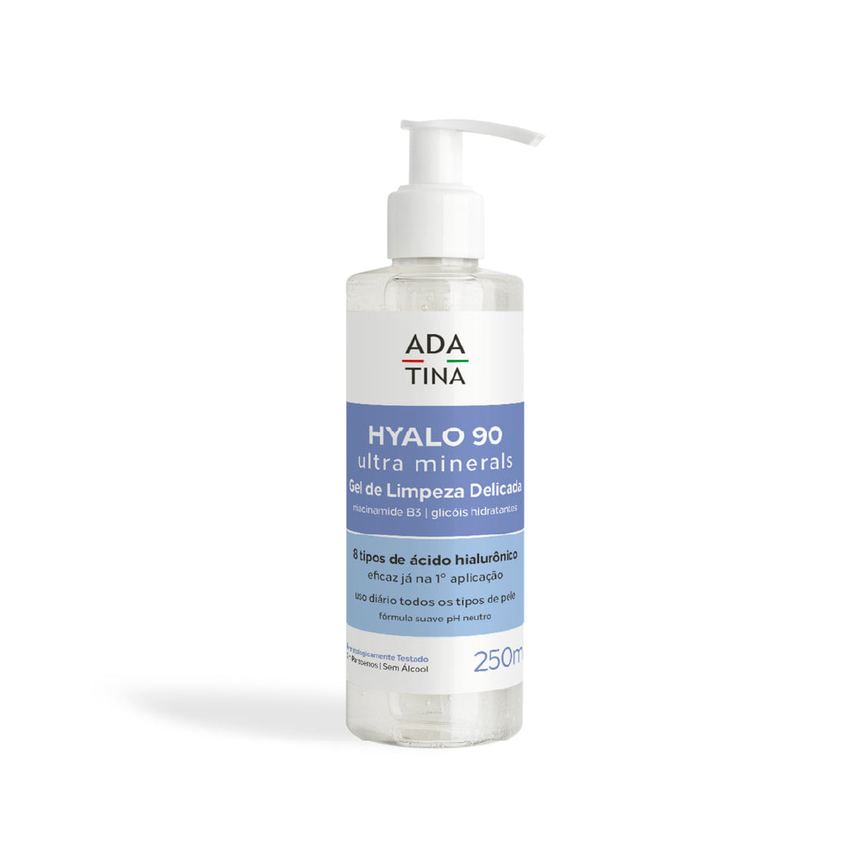 Gel de Limpeza Facial Hidratante Ada Tina Hyalo 90 250ml