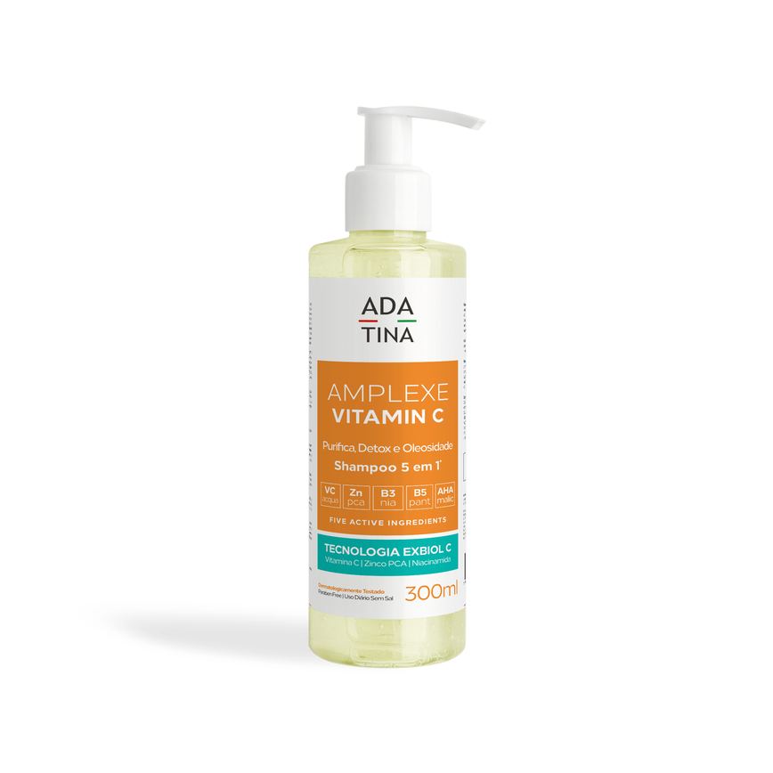 Shampoo Amplexe Vitamin C Ada Tina Purificante 5 em 1 300ml
