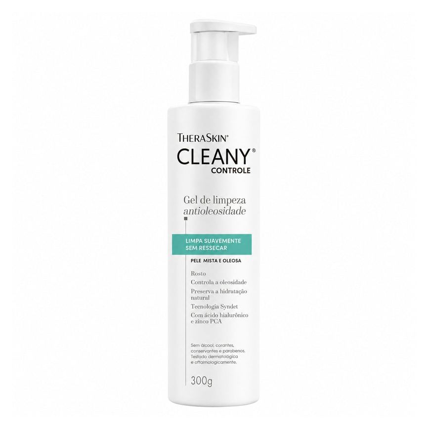 Gel De Limpeza Cleany Controle Antioleosidade 300g